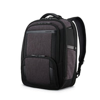 Samsonite Pro Sac à Dos Mince 15.6", Gris Ombré/Noir-Gris Ombré/Noir, Fabriqué en 100% nylon durable et résistant à l'eau avec des touches de cuir.