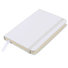 JAM PaperMD – Cahiers de notes à couverture rigide avec fermeture à bande élastique, 3 3/4 x 5 5/8 po, rouge, 2/pqt-Blanc