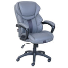 Dormeo - Fauteuil de direction Espo Octaspring, gris-Appuie-tête élevé et support lombaire