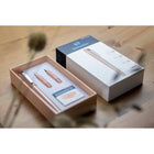 Coffret Stylo Plume de Calligraphie Schneider Cellissima avec Cartouches d'Encre - Abricot (RS143806)-Corps fin et prise en main ergonomique