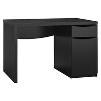 Bush bureau Montrese, noir classique (MY72717-03)-Stratifié thermofusionné sur du bois composite