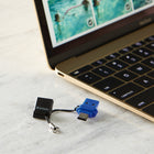 Verbatim - Clé USB double Store 'n' Go USB 3.2 Gen 1 de 128 Go pour appareils USB-C - Bleu-L'interface USB 3.2 Gen 1 transfère les fichiers en un éclair