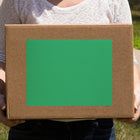 Jam Paper - Étiquettes autocollantes pleine page Astrobright, 8 1/2 x 11 po, vert gamma, 10/paquet-5