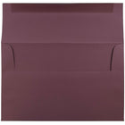 JAM Paper Enveloppes A10 simples foncées, bourgogne, 250/paquet-Intérieur vierge où écrire un mot personnalisé
