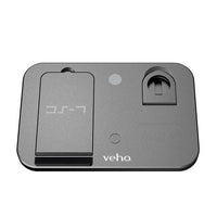 Veho - Station de charge multiple sans fil DS-7 Qi - Gris-Conforme à toutes les marques de sécurité telles que CE, ROHS et EMC avec protection contre les surtensions et les surintensités