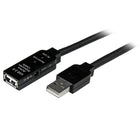StarTech  Câble extension actif USB 2.0, M/F, 20 m-Aucune perte de signal USB, même à une distance allant jusqu’à 66 pi (20 m)