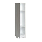 PrepacMC – Armoire à balais Elite, 65 po, blanc-Porte de grande qualité de style européen, charnières réglables de 6 façons avec ouverture à gauche ou à droite