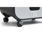 TRU RED - Déchiqueteur commercial à coupe micro, 16 feuilles (TR-BMC163A)-Bac noir/gris d'une capacité de 8 gallons pour faciliter la vidange et l'élimination du contenu déchiqueté seul ou avec des sacs (en sus)