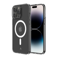AXS - ULTRA CLEAR etui Compatible avec MagSafe teste contre les chutes pour Apple iPhone 14 Pro Max, Transparent-Compatible MagSafe