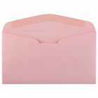 JAM Paper Enveloppes de couleur commerciale pastel #6 3/4 - 3,625" x 6,5" - Rose - Paquet de 50- Taille : #6 3/4 (3,625 x 6,5 pouces)