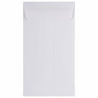 JAM Paper Enveloppes blanches pour monnaie, no 5 (2,88 x 5,25 po), 250 par paquet-Type de produit : enveloppes à monnaie