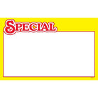 Affiche «Special», bordure jaune, 5,5 x 7 po, 100/paquet-Papier cartonné