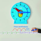 Hand2Mind - Horloge de ligne numérique avancée de démonstration magnétique-9