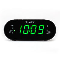 Timex - TW500 Radio-réveil FM avec chargement sans fil et USB - Noir-Appuyez et relâchez le bouton Snooze lorsque l'alarme sonne pour la faire taire pendant 9 minutes