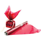 Hygloss – Rouleau de cellophane, 12,5 pi x 20 po, rouge, 6/paquet (HYG71502)-Jeunes de 5 ans et plus, de la prématernelle à la 5e secondaire