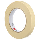Ruban de masquage Scotch, 2308, havane, 0,13 mm (5,3 mil), 18 mm x 55 m (0,71 po x 60 v)-L’adhésif de caoutchouc naturel adhère instantanément