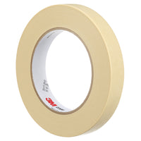 Ruban de masquage Scotch, 2308, havane, 0,13 mm (5,3 mil), 18 mm x 55 m (0,71 po x 60 v)-L’adhésif de caoutchouc naturel adhère instantanément