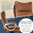 La-Z-boy - Fauteuil de direction Jenkins - 29 1/2 po l x 31 1/2 po P x 45 po à 48 po H - Chameau-Réglage pneumatique de la hauteur avec tension
d’inclinaison et fonctions de verrouillage