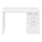 Monarch Specialties - 7690 Bureau 48 po L - Blanc Orientation Gauche Ou Droite-6