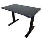 Uncaged Ergonomics - Bureau électrique assis-debout - Noir-Commande par bouton-poussoir avec montée / descente automatique + 4 préréglages en mémoire pour des réglages en une touche