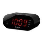 Radio-réveil double alarme FM Timex T232B avec recharge USB - Noir -Tuner FM numérique avec 10 stations préréglées