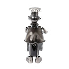 Présentoir à vin chef cuisinier, fer 66410DF-2