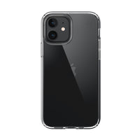 SPECK - Étui Presidio parfaitement transparent pour iPhone 12 et iPhone 12 Pro, transparent (AP-1015)-Conçu pour être suffisamment fin pour permettre de recharger facilement le téléphone sans fil pendant que l'étui est encore sur votre téléphone
