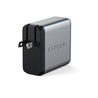 Satechi CHARGEUR MURAL USB-C PD 100 W-Features upgraded Gallium Nitride (GaN) charging