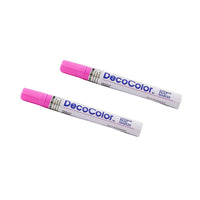 JAM Paper Marqueurs de peinture opaque à point large, Rose Romarin, 2 / paquet (526300ROa)-Couleur :  Rose Romarin