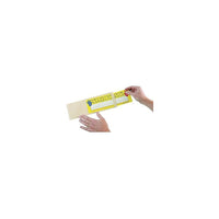 Ashley – Pochette transparente autoadhésive pour petit porte-nom, 4 1/4 haut x 12 1/2 (po), 75/pqt (ASH10400)-Thème/modèle : Teaching resources