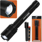 Coast Wide Lampe de poche - Usage intensif - 3000 lumens-Lampe de poche de couleur noire solide fabriquee en alliage d'aluminium.