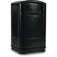 Rubbermaid PlazaMD – Conteneur de 50 gallons, noir (FG396400BLA)-Capacité : 50 gal US