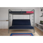 Lit superposé une place/futon - Argenté-7