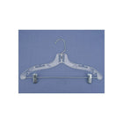 Wamaco - Cintre de 17 po pour costume, transparent, paquet de 100-Cintre lourd pour costume d'adulte