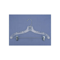 Wamaco - Cintre de 17 po pour costume, transparent, paquet de 100-Cintre lourd pour costume d'adulte