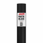 JAM Paper -  Emballage cadeau – Papier d'emballage mat – 25 pieds carrés par rouleau – Noir mat – 2/paquet-La superficie parfaite pour emballer rapidement et facilement vos cadeaux