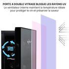 Koolatron - Cellier à vin à 2 zones pour 12 bouteilles - Noir-Technologie de refroidissement thermoélectrique fiable