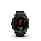 Garmin - Epix Pro Standard Edition - 47mm Gris ardoise avec bande noire-NOUVEAU score d'endurance : mesurez votre capacité à soutenir des efforts prolongés et combinez les données d'entraînement de toutes vos activités sportives pour vous aider à comprendre l'impact de l'entraînement sur votre endurance globale. Cette mesure dynamique utilise votre VO2 max, vos charges d'entraînement à court/long terme et d'autres facteurs pour évaluer vos progrès physiques au-delà de la seule VO2 max