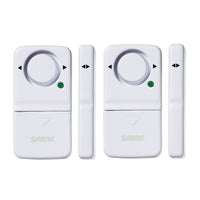 Security Equipment Corp. Alarme de poignée de porte, paquet de 2-SABRE rend plus facile que jamais la protection de votre maison contre le crime avec notre gamme de séries pour la maison. Nos systèmes de sécurité à faire soi-même s'installent en quelques secondes, il n'y a donc pas de frais de surveillance mensuels coûteux ou de frais d'installation.