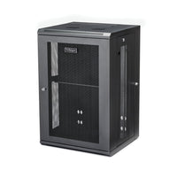 StarTech ® Bâti de serveur à fixation murale 18U, 20 po de profondeur, à charnières-Économisez de l’espace en fixant au mur vos serveurs ou votre équipement de réseautage