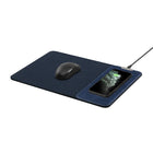 General Supply Goods + Co - Chargeur sans fil 10 W - tapis de souris enroulable - Bleu-Alimentation de sortie : 5 W/7,5 W/10 W