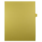 Mark Maker – Onglets séparateurs juridiques beiges, 1/25 onglets, format lettre, sans trous, numéro 9, 25/paquet-Onglets séparateurs beiges, 1/25 onglets