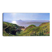 Designart – Toile imprimée de William Bell Scott, Ailsa Craig (PT5003-40-20)-Impression