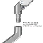 Uplite Support de Bureau Pour Moniteur Unique Bras Entièrement Ajustable, Articulé, Pour 1 Ecran de jusqu'à 32 po-Installation Facile - Nous fournissons tous les outils et le matériel nécessaires pour un assemblage facile.