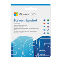 Microsoft 365 Entreprise Standard - Abonnement de 12 mois - 1 utilisateur - français-Pour une personne