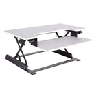 Support multipositions pour ordinateur, blanc -10 réglages de hauteur