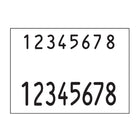 Garvey - Étiquettes de prix et de codes 2216 Garvey - 2 lignes - Blanche - 3 roul. de 1000 (098618)-Dimensions: 4,33 L x 7,68 L x 2,17 H po