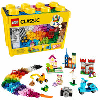 LEGO Classic - La grande boîte de briques créatives Ensemble de construction - 790 pièces-Comprend un vaste assortiment de briques LEGO de 33 couleurs différentes