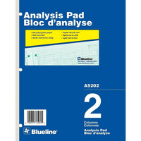 Blueline Tablette d'analyse A5202, 2 colonnes-A5202 - 2 colonnes