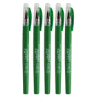 Marvy Uchida - Stylo à encre gel - 0,7 mm - vert - paquet de 5-Couleur : Vert